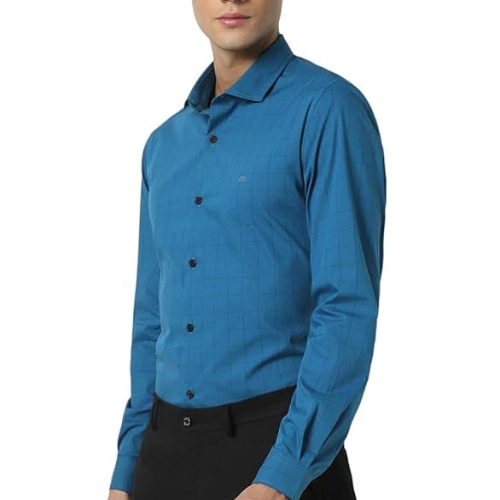 Peter England Men's Slim Fit Shirt